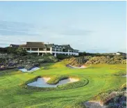  ?? ?? PRISTINE ESTATE: The St Francis Links golf course is ranked the fourth best in SA