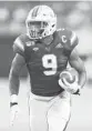  ?? BRYNN ANDERSON/AP ?? Tight end Brevin Jordan was named to the preseason All-ACC team, the only Hurricane to be named.