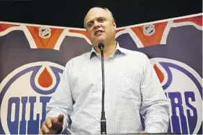  ?? CODIE MCLACHLAN ?? For Oilers director of player personnel Bob Green and his scouting staff, the decisions won’t be easy at this weekend’s NHL draft, where they hold the No. 4 pick.