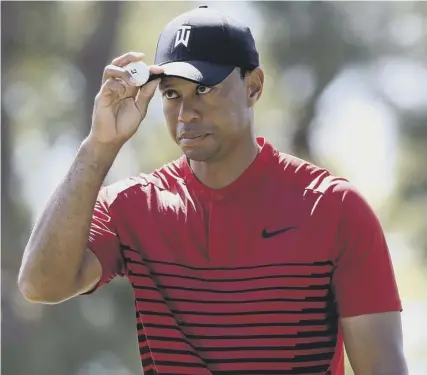  ??  ?? 0 Tiger Woods, who started the year lying 656th, is up to 149th in the world rankings after tieing for second in Florida.