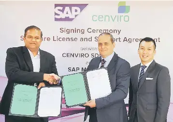 Cenviro Spends Rm20 Mln For First Phase Of Sap Pressreader