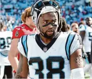  ?? Icon Sportswire via Getty Images ?? Myles Hartsfield, who signed with the 49ers, was a jack-of-all-trades defensive back with the Panthers.