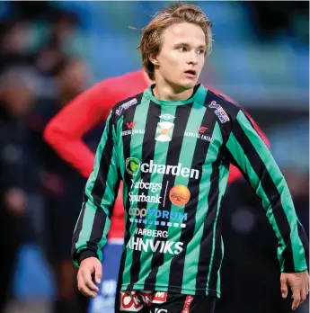  ?? Bild: CARL SANDIN ?? FÅR NY CHANS. Victor Strömberg kommer få en chans att visa upp sina kunskaper inför nya tränaren Joakim Persson.