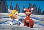  ?? CONTRIBUTE­D BY CLAY WALKER ?? The Center for Puppetry Arts will continue its tradition of performing its original puppet show adaptation of the TV classic “Rudolph the RedNosed Reindeer.”