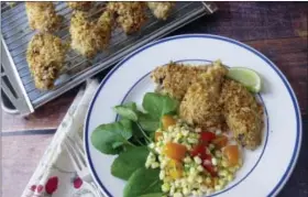  ?? SARA MOULTON VIA AP ?? This photo shows Mexican-style chicken wings in New York. This dish is from a recipe by Sara Moulton.