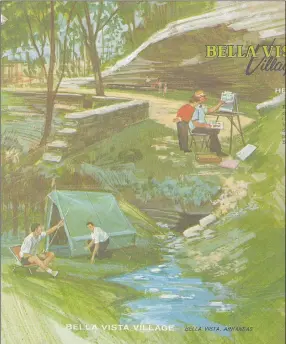  ?? Courtesy Bella Vista Historical Museum ?? Cover from an early Cooper Communitie­s brochure.