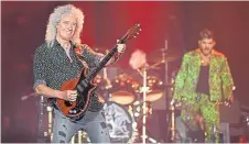  ??  ?? Ian’s hero Brian May performing in Australia last year.