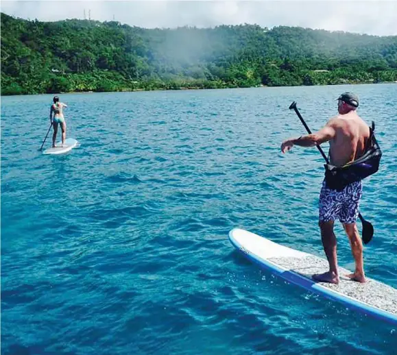  ?? ?? Waidroka Bay Resort is well known for its scuba diving, surfing, and water-sport adventures.