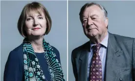  ??  ?? The Lib Dem leader argued that opposition parties should join behind a figure such as Kenneth Clarke, the veteran Tory, or Labour’s Harriet Harman.