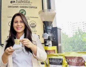  ?? GIOVANNY ESCUDERO ?? Iliana Delgado dictará un taller donde enseñará como tener un buen café en casa.