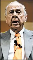  ?? ALEX WONG/GETTY 2015 ?? T. Boone Pickens, the colorful billionair­e philanthro­pist who made his money in oil, died Wednesday in Dallas.