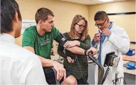  ?? [PHOTO PROVIDED BY OBU] ?? OBU has relaunched its health and human performanc­es program.