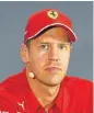  ??  ?? Under fire: Vettel has lost some of his mojo recently and hasn’t won a race for over a year.