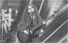  ?? JUSTIN LUBIN/NBC ?? Musician Sophie Pecora is one of 36 “America’s Got Talent” acts who will perform in the live shows from Hollywood’s Dolby Theatre.