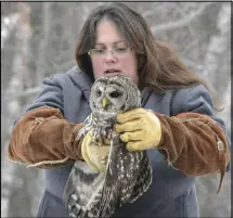  ?? PHOTO BY MURDO MESSER ?? Dr. Helene Van Doninck was renowned for her work healing wildlife and educating others on co-existing with the animal kingdom.