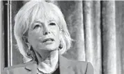  ?? GETTY IMAGES FOR STUDENT LEADERSHIP NETWORK 2019 ?? Journalist Lesley Stahl interviewe­d President Trump and Vice President Mike Pence for Sunday’s “60 Minutes.”