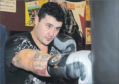  ?? T.J. COLELLO/CAPE BRETON POST ?? Matthew Burt of the Sydney Boxing Club (shown) will take on Trevor Dauphinee of Ring 73 in a super heavyweigh­t main event in the Friday Night Fights card at Centre 200. Action gets underway at 8 p.m.