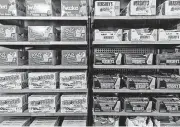  ?? [BLOOMBERG PHOTO BY TIMOTHY FADEK] ?? Hershey Co. candies are displayed for sale at the Hershey’s Chocolate World store in New York.