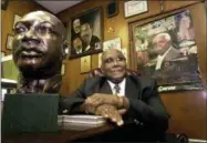  ?? MARK HUMPHREY — THE ASSOCIATED PRESS FILE ?? In this file photo, Rev. Abraham L. Woods Jr. is shown in his office at Saint Joseph Baptist Church in Birmingham, Ala. Not so long ago, Shoal Creek Golf Club, the ritzy club hosting this week’s U.S. Women’s Open, saw nothing wrong with allowing only...