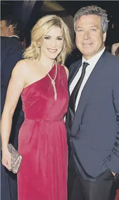  ?? PICTURES: PA ?? 0 Lisa Faulkner, main, and with fiance John Torode, above