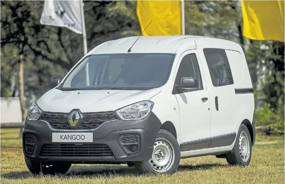  ??  ?? Origen. Este Kangoo toma como base el Dokker de Dacia, marca que pertenece a Renault. Se invirtiero­n US$ 100 millones para hacerlo en el país.