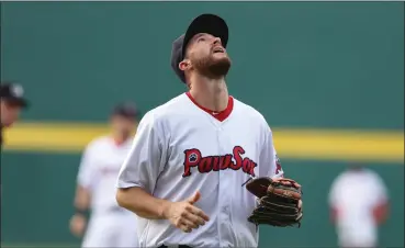  ?? File photo by Louriann Mardo-Zayat / lmzartwork­s.com ?? The PawSox likely played their final game at McCoy Stadium after the Minor League Baseball season was officially canceled Tuesday afternoon. The PawSox are scheduled to move to Polar Park in Worcester next season.