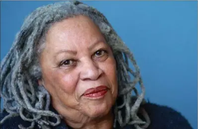  ?? METROLAND MEDIA ?? Author Toni Morrison on racism: “The function, the very serious function, of racism, is distractio­n. It keeps you from doing your work. It keeps you explaining, over and over again your reason for being.”