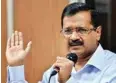  ??  ?? Delhi CM Arvind Kejriwal on Friday warned that Delhi will become a ‘gas chamber soon’