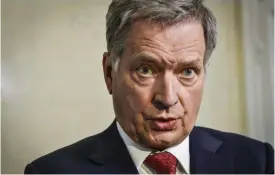  ?? FOTO: LEHTIKUVA/EMMI KORHONEN
FOTO: LEHTIKUVA/MARTTI KAINULAINE­N ?? President Sauli Niinistö ser det som ytterst viktigt att satsa på mer dialog, så att inte läget tillspetsa­s.