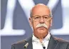  ?? FOTO: DPA ?? Dieter Zetsche