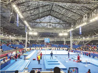  ??  ?? 30th SEA Games Gymnastics competitio­n