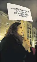  ?? Maite Cruz ?? Manifestac­ión a favor del aborto.