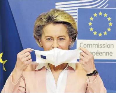  ?? Johanna Geron / Reuters ?? La presidenta de la Comisión Europea, Ursula von der Leyen, en Bruselas.