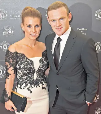  ??  ?? Frozen out: Coleen Rooney has been urged to give husband Wayne another chance
