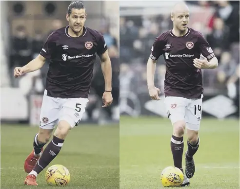  ?? PICTURE: CRAIG WILLIAMSON SNS ?? 2 Craig Levein, below inset, admits Peter Haring playing in the Scottish Cup final while not fully fit was a risk. Steven Naismith is back in full training.