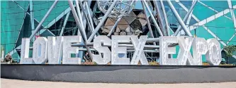  ?? ?? THE Sex Expo at Times Square in Menlyn, Pretoria, will feature more than 70 exhibitors