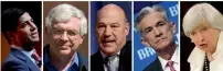  ?? Reuters ?? Donald Trump has not made up his mind on who among Kevin Warsh, John Taylor, Gary Cohn, Jerome Powell and present Fed Chair Janet Yellen will be chosen for the top US banking job. —