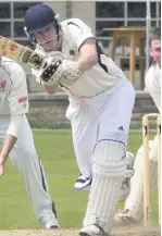  ??  ?? Adam Meads top scored with 72 for Kegworth in their win over Uppingham.