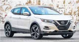  ??  ?? Briefly the segment leader before Hyundai claimed the top position, the Nissan Qashqai remains popular.