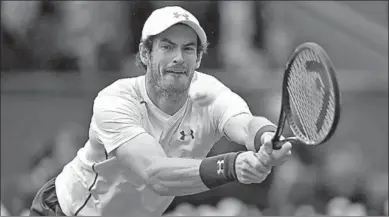  ??  ?? Andy Murray heeft zich gisteren met een heupblessu­re teruggetro­kken uit het ATP-toernooi van Brisbane. (Foto: Nusport)