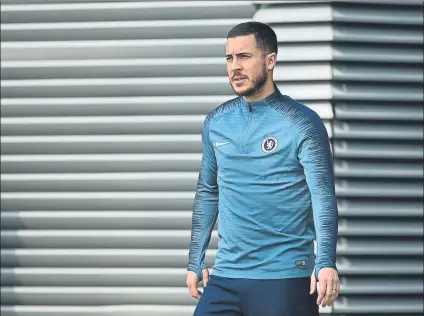  ?? FOTO: GETTY ?? Hazard es uno de los principale­s objetivos del Real Madrid para la próxima temporada