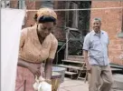  ??  ?? Viola Davis and Denzel Washington in Fences.