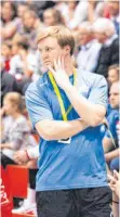  ?? FOTO: SASCHA RIETHBAUM ?? Timo Feistle (hier im Jahr 2016 als damaliger MTG-Trainer) hat als neuer Sportliche­r Leiter große Aufgaben vor sich.