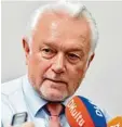  ?? Foto: Uwe Anspach, dpa ?? Wolfgang Kubicki wehrt sich gegen Kri tik der Grünen.