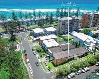  ?? ?? 51 Hayle St, Burleigh Heads sold for $4.5m at the weekend.