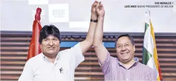  ?? Y NUEVO PRESIDENTE DE BOLIVIA ?? LUIS ARCE
EVO MORALES