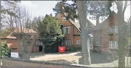  ??  ?? ■ The present Abbeyfield building in Ashby Road, which is proposed to be demolished.