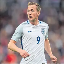  ??  ?? England captain and striker Harry Kane.