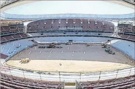  ?? FOTO: ATLETI ?? El nuevo estadio colchonero está a poco más de un mes de su inauguraci­ón