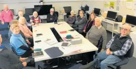  ?? Photo / Supplied ?? SeniorNet Whanganui wants to add to its list of tutors.